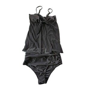 New Women's 2x (14/16) Two-piece Sexy Unbranded Tankini Lingerie Style Swimsuit
